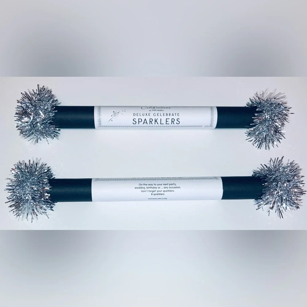 Tops Malibu Sparklers - NEW! 2 Packs of 8.